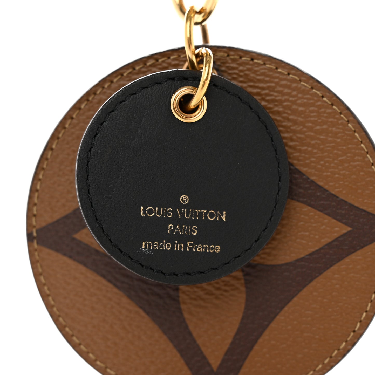 Monogram Reverse Key Holder Bag Charm