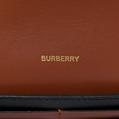 Burberry E-Canvas Monogram Stripe Hannah Wallet Bridle Brown 7 of 12