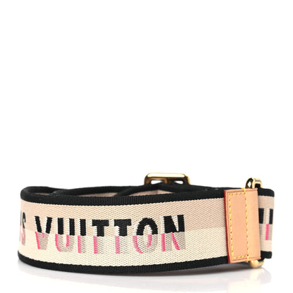 Louis Vuitton Jacquard Speedy Bandouliere 20 Shoulder Strap Black 3 of 3