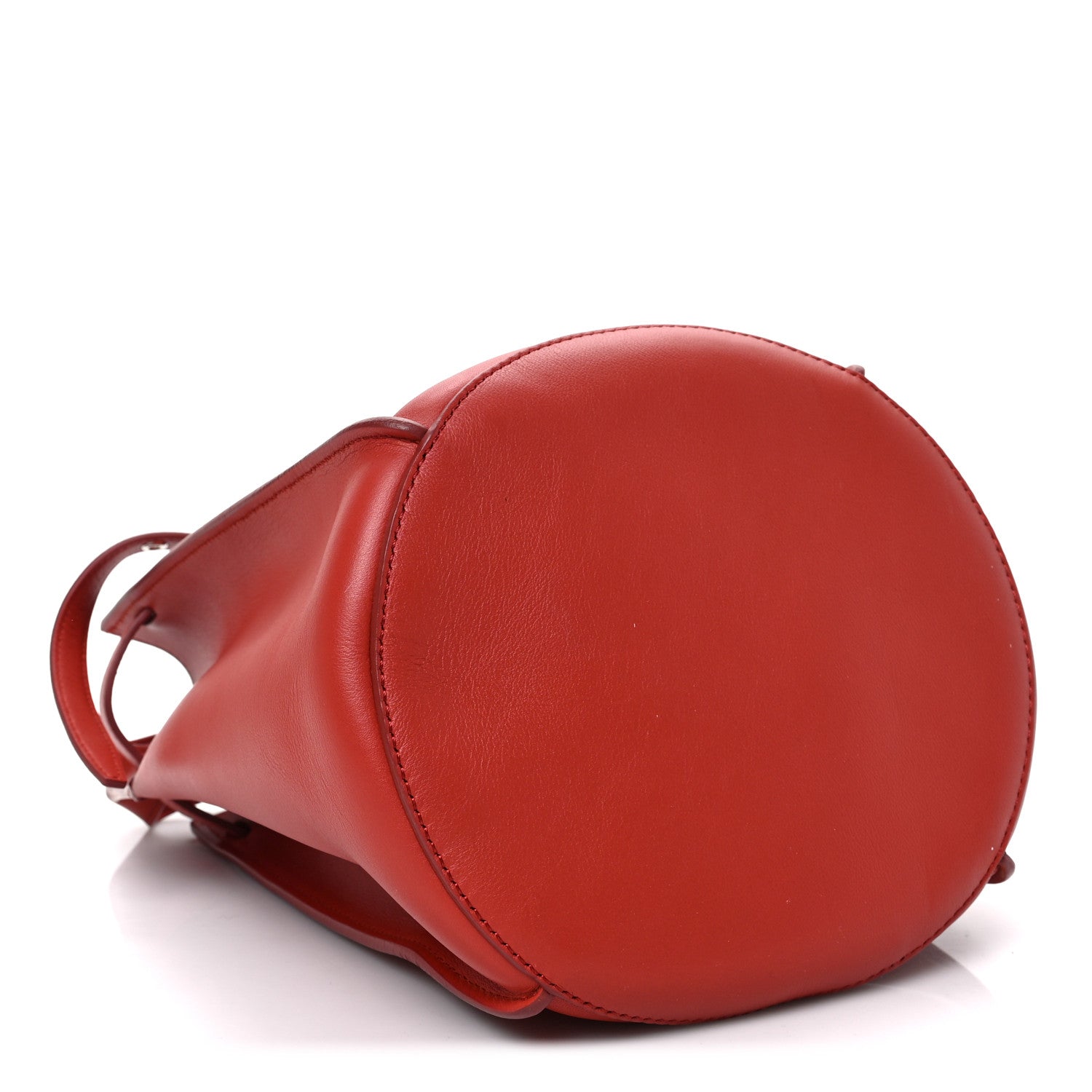 Celine Supple Grained Calfskin Big Bag Bucket Red 3 of 7