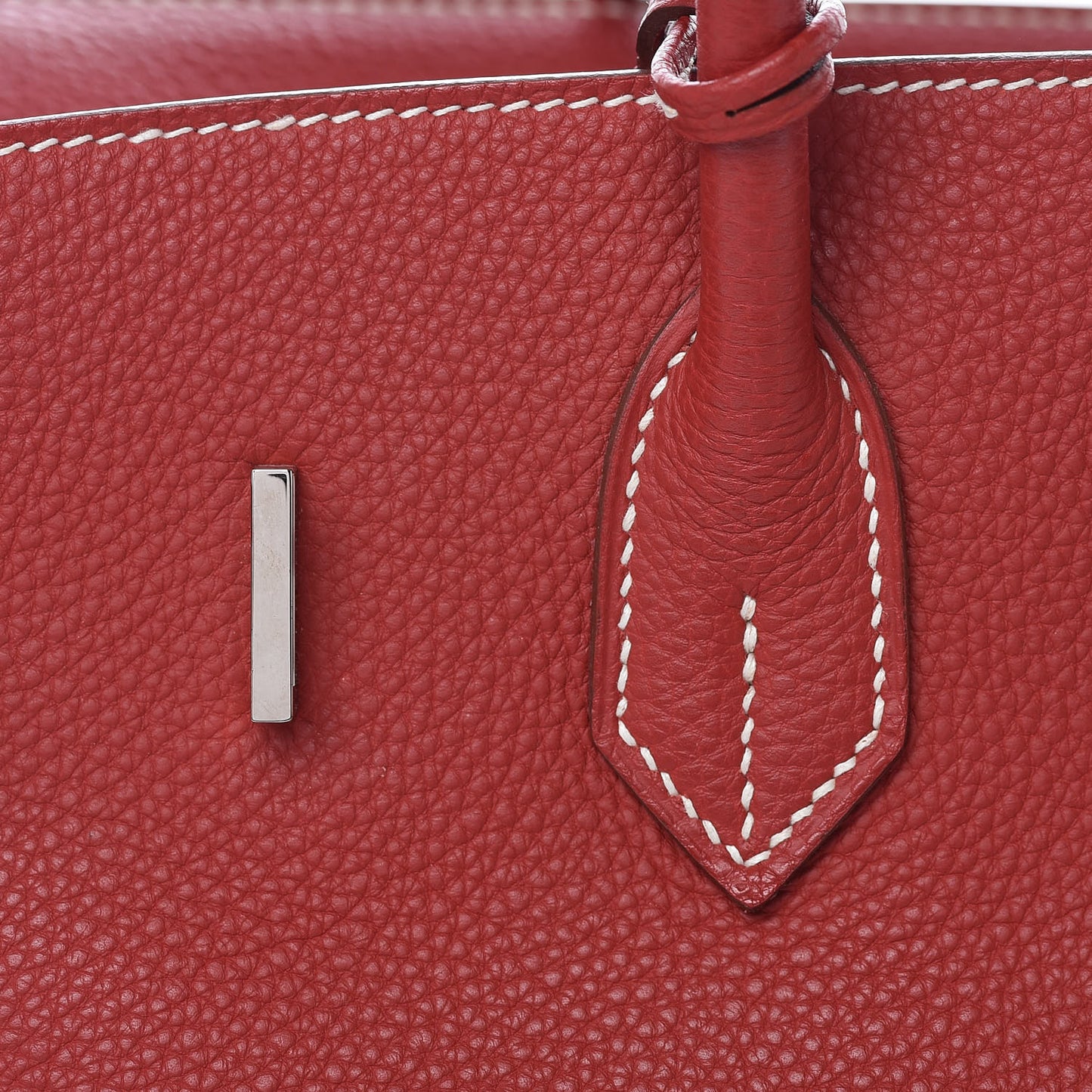Togo Horseshoe Birkin 35 Rouge Garance