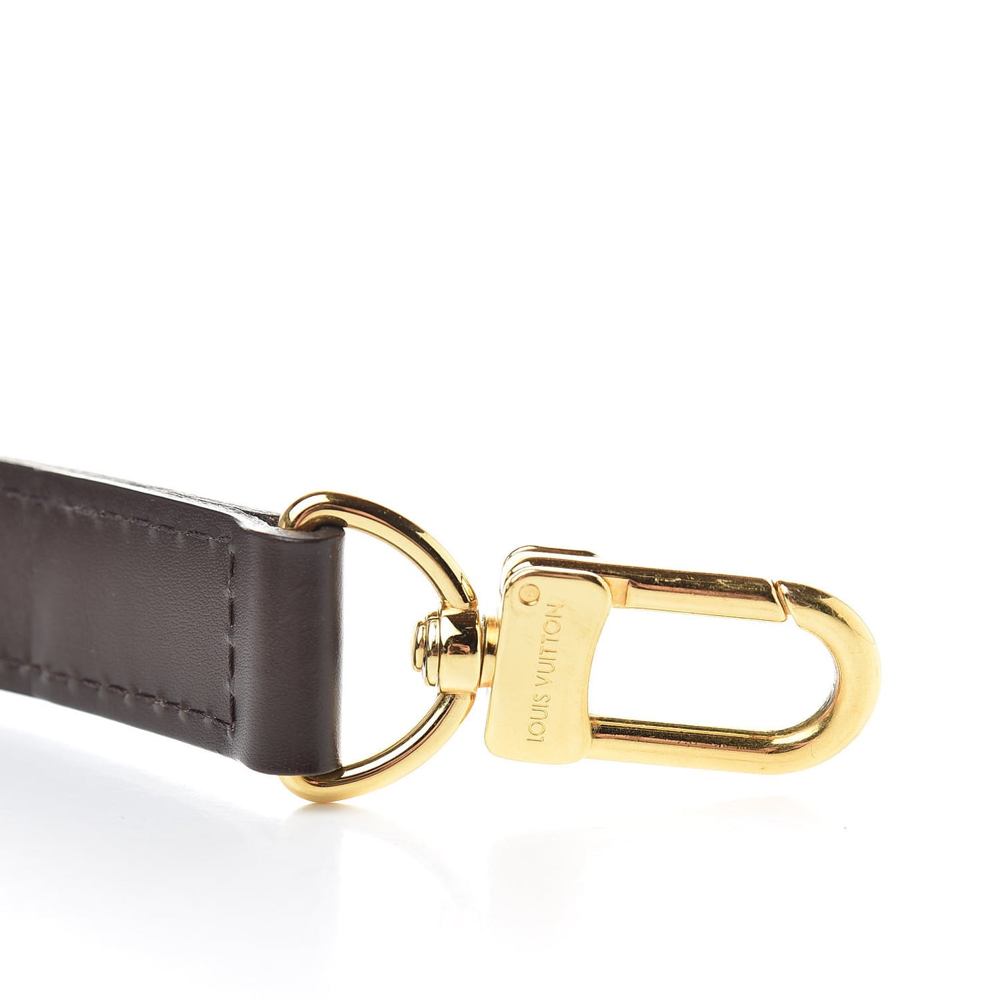 Calfskin Keepall Bandouliere Adjustable Shoulder Strap Brown