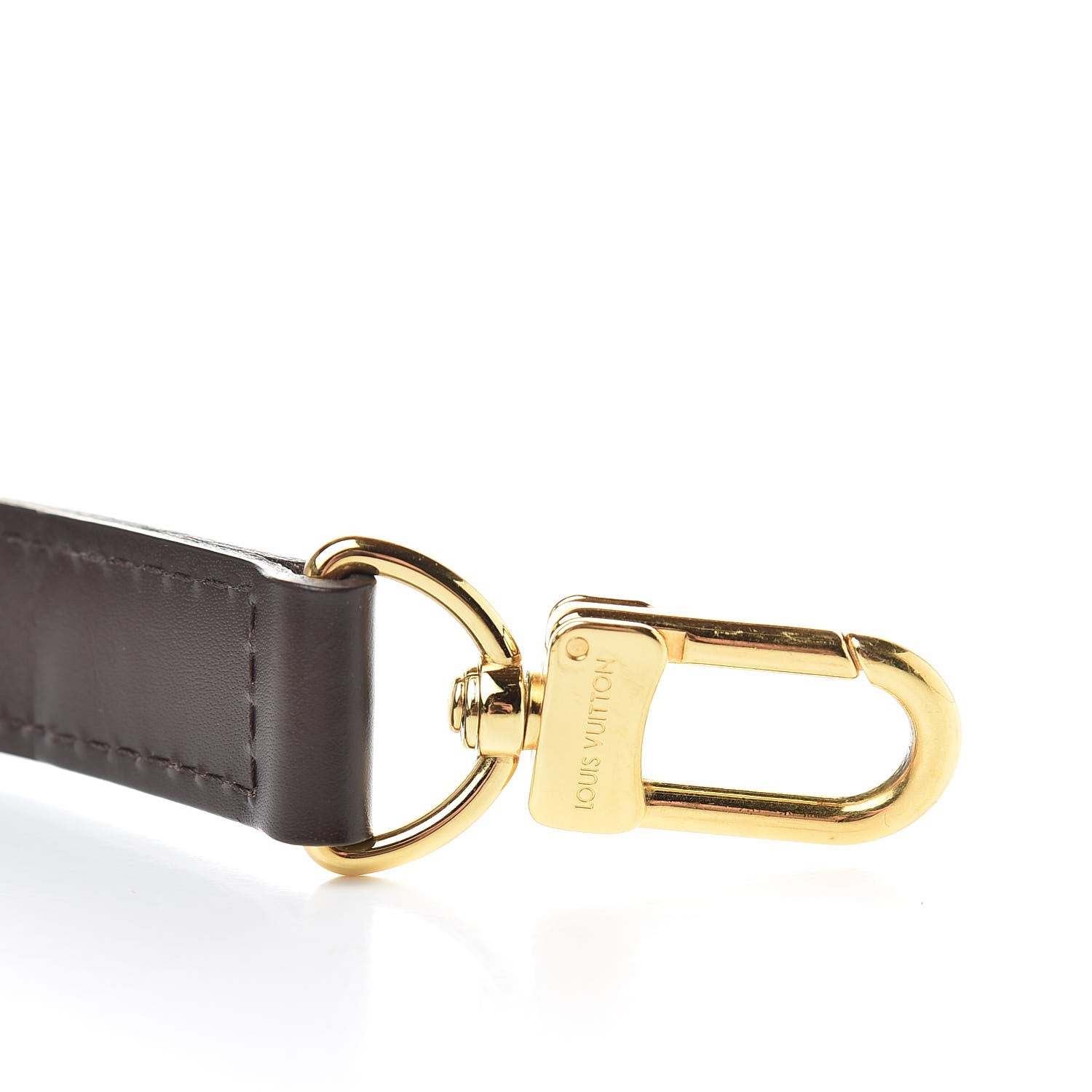 Louis Vuitton Calfskin Keepall Bandouliere Adjustable Shoulder Strap Brown 3 of 3