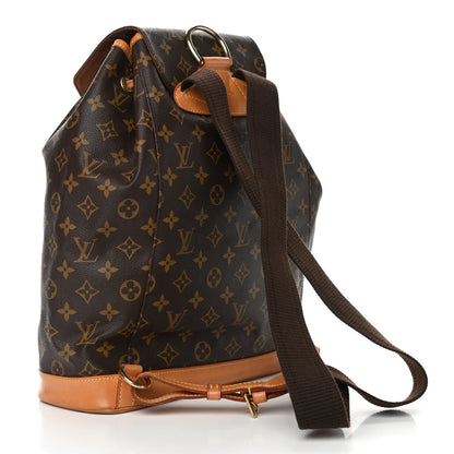 Louis Vuitton Monogram Montsouris GM Backpack 3 of 16