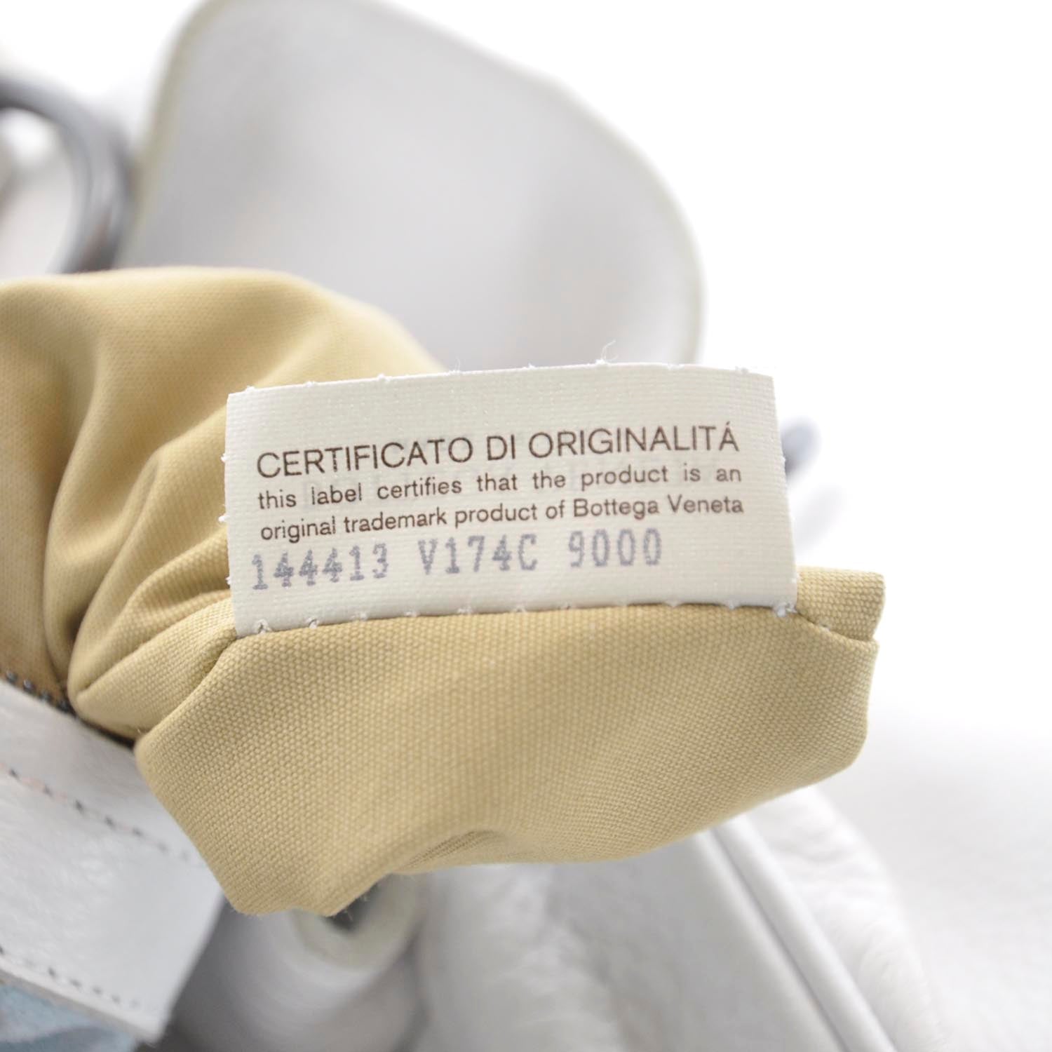 Bottega Veneta Cervo Cocker Hobo Bianco White 9 of 9