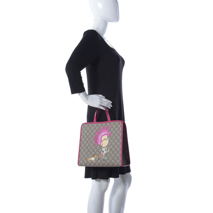 Gucci GG Supreme Monogram Punk Print Childrens Tote 2 of 9