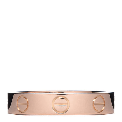 Cartier 18K Pink Gold 3.5mm LOVE Wedding Band Ring 49 4.75 3 of 4
