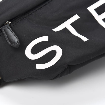 Stella McCartney Eco Padded Nylon Logo Falabella Bum Bag Black Multicolor 5 of 9