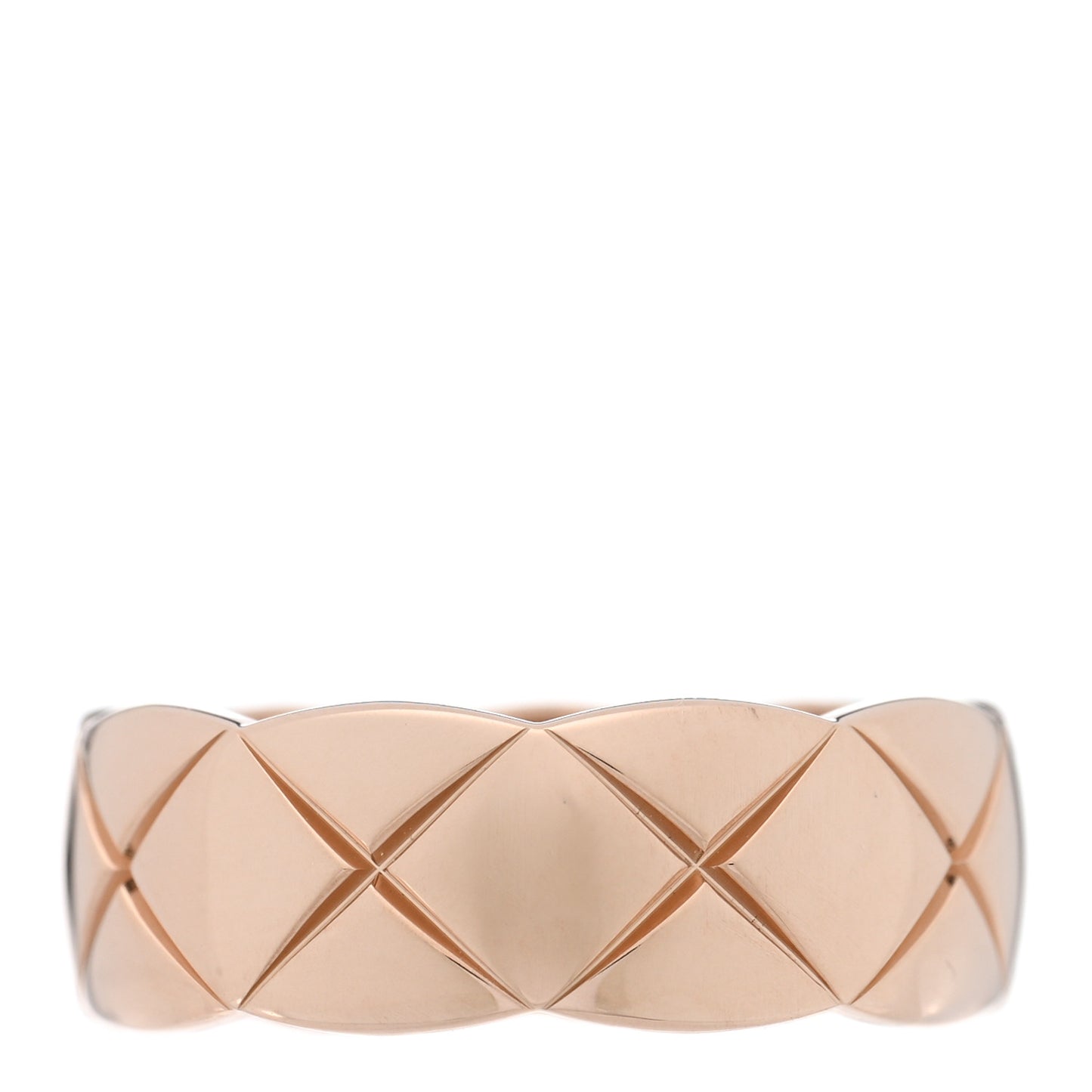 18K Beige Gold Small Coco Crush Ring 50 5.25