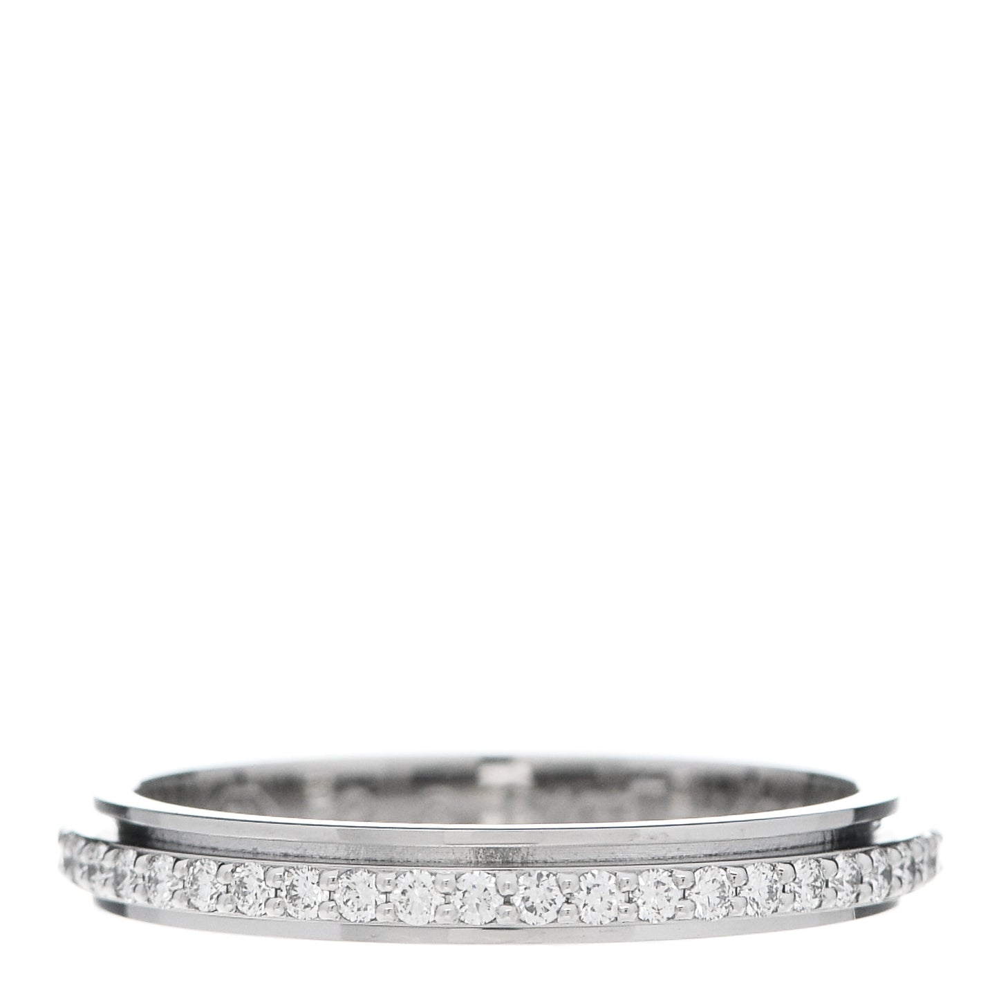 Platinum Diamond Possession Wedding Band Ring 52 6
