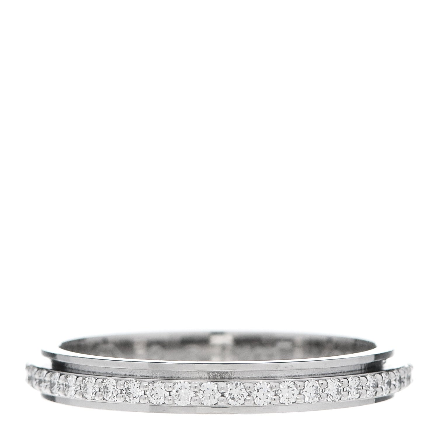 Piaget Platinum Diamond Possession Wedding Band Ring 52 6 1 of 7