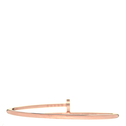Cartier 18K Pink Gold Small Juste Un Clou Bracelet 16 6 of 10