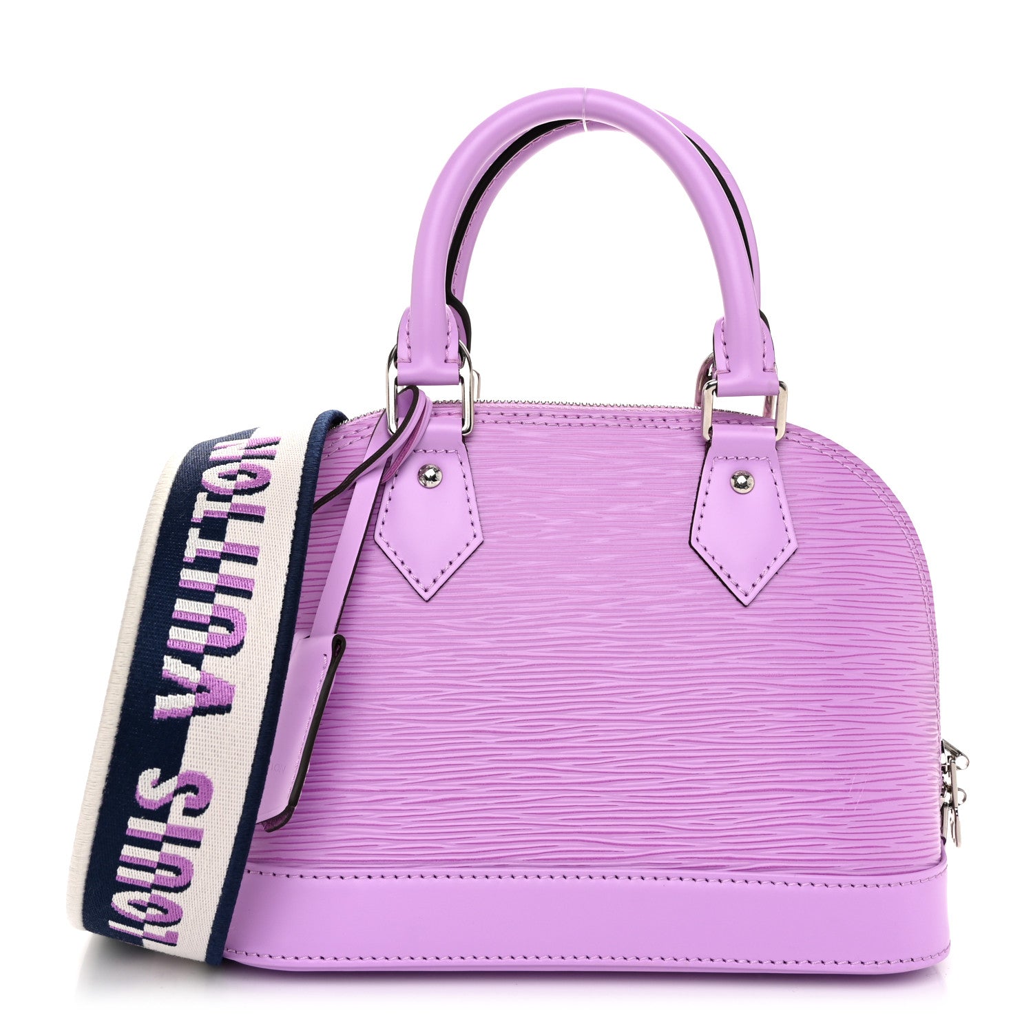 Louis Vuitton Epi Jacquard Alma BB Lilac 1 of 9