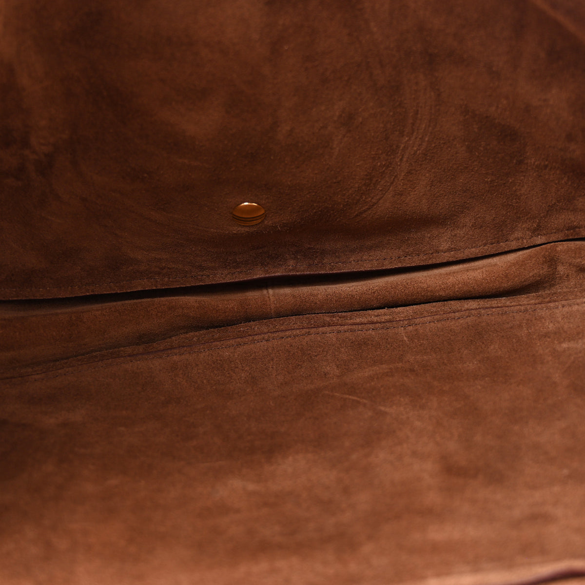 Celine Shiny Lambskin Soft Triomphe Little Half Moon Bag Brick 5 of 12