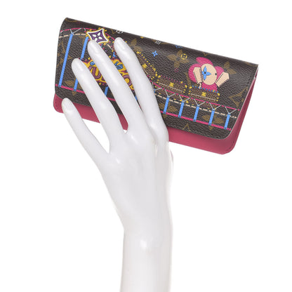 Louis Vuitton Monogram 2020 Christmas Animation Roller Coaster Woody Glasses Case Pivoine 2 of 8