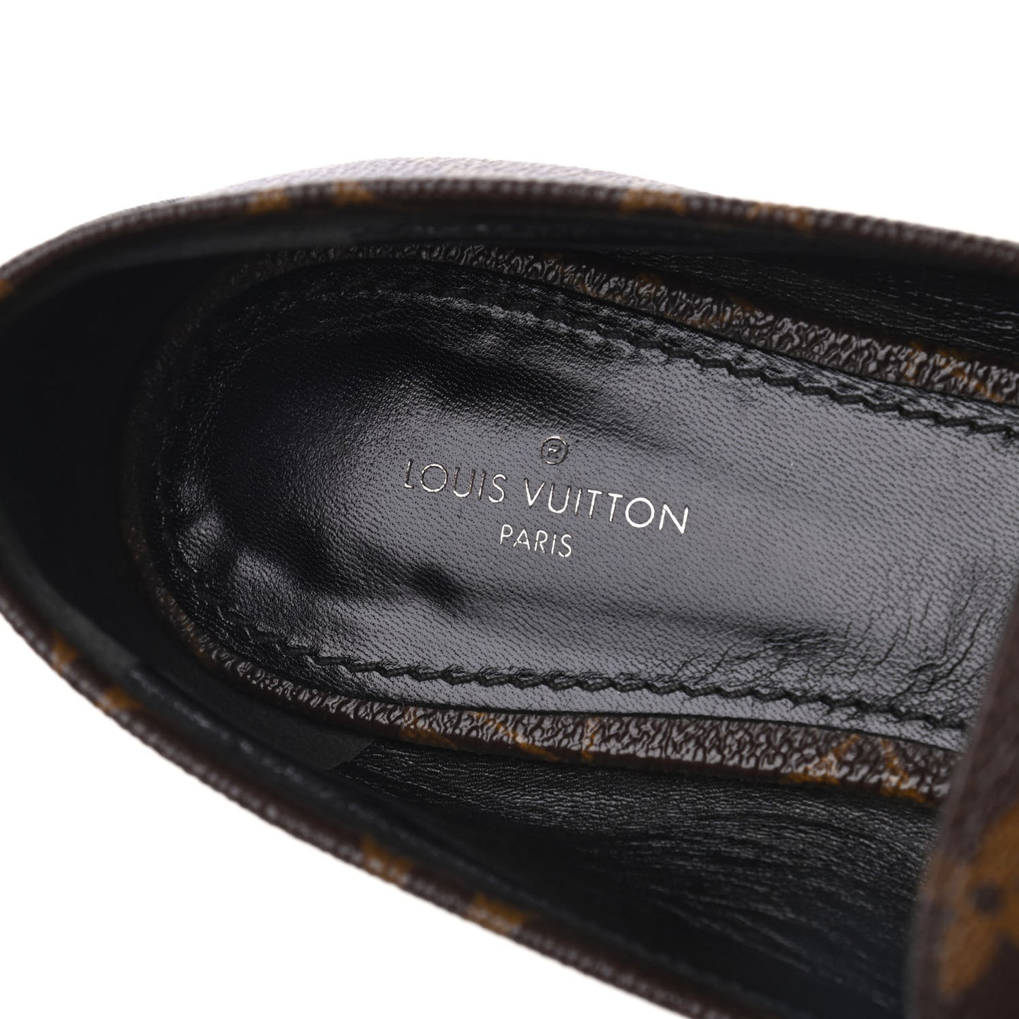 Monogram Upper Case Flat Loafer 40