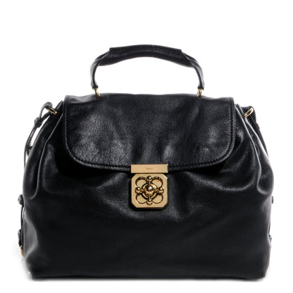 Chloe Calfskin Elsie Satchel Black 1 of 10