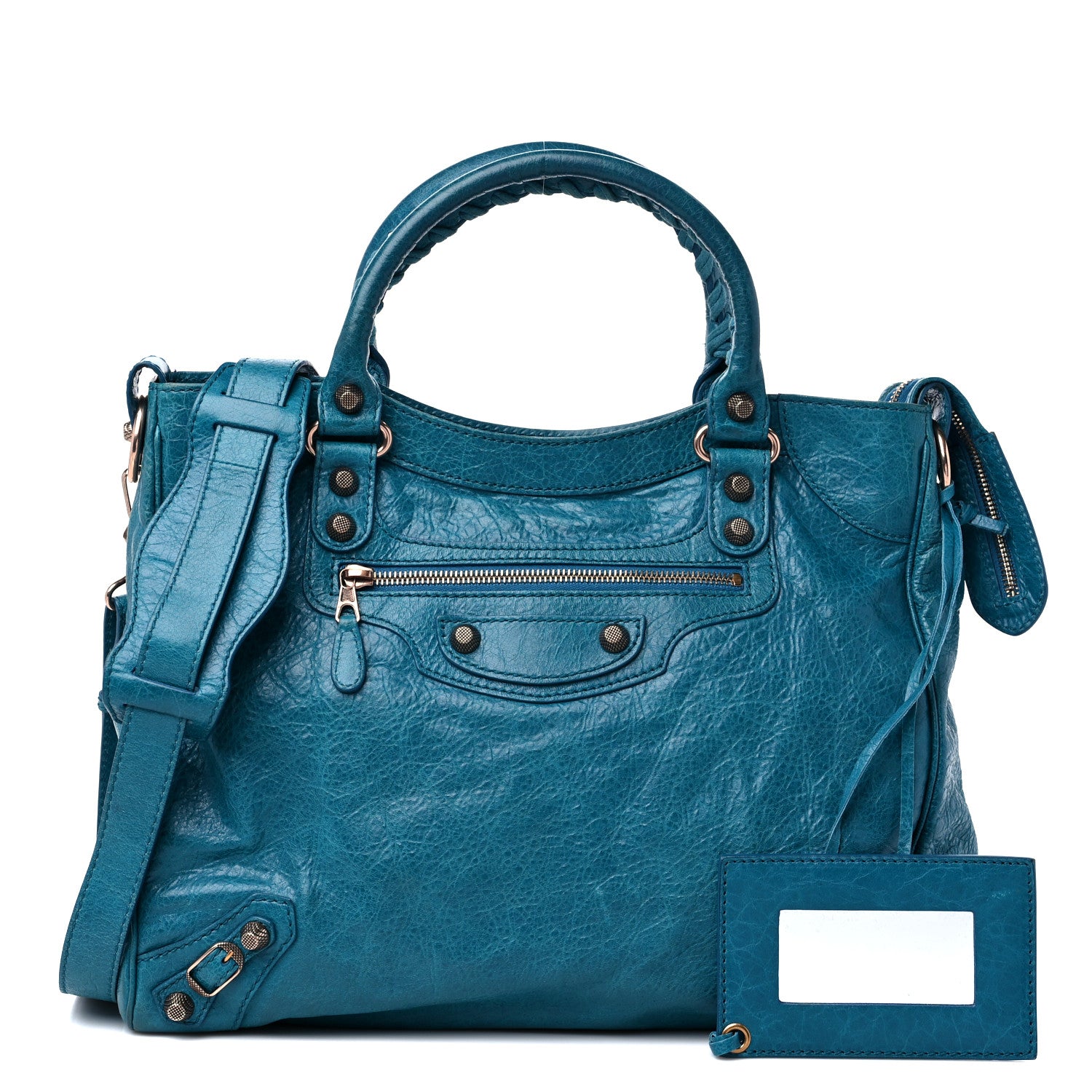 Balenciaga Agneau Giant 12 Rose Gold Hardware Velo Lagon 1 of 16