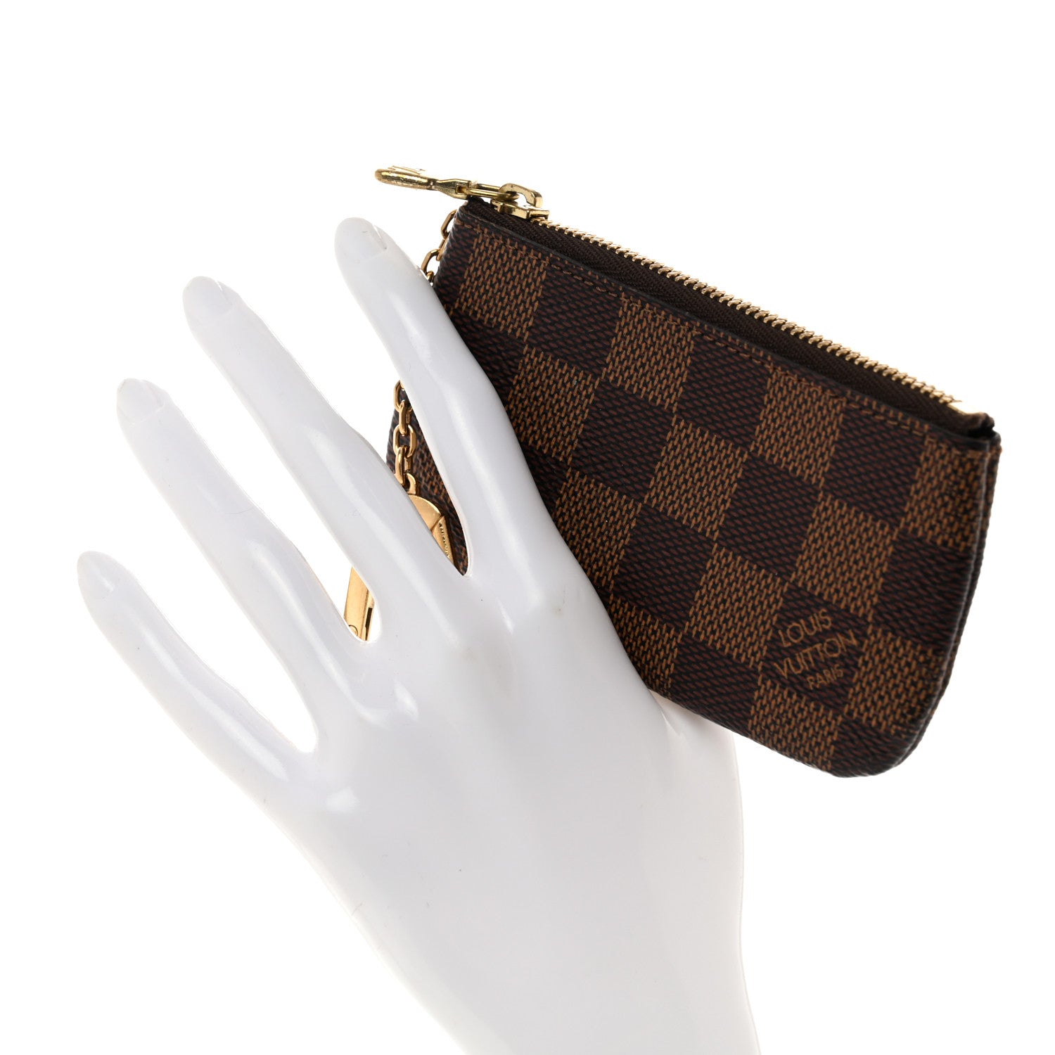 Louis Vuitton Damier Ebene Key Pouch 2 of 6
