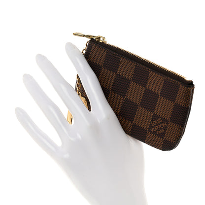 Louis Vuitton Damier Ebene Key Pouch 2 of 6