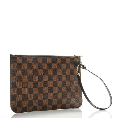 Louis Vuitton Damier Ebene Neverfull MM GM Pochette 3 of 7