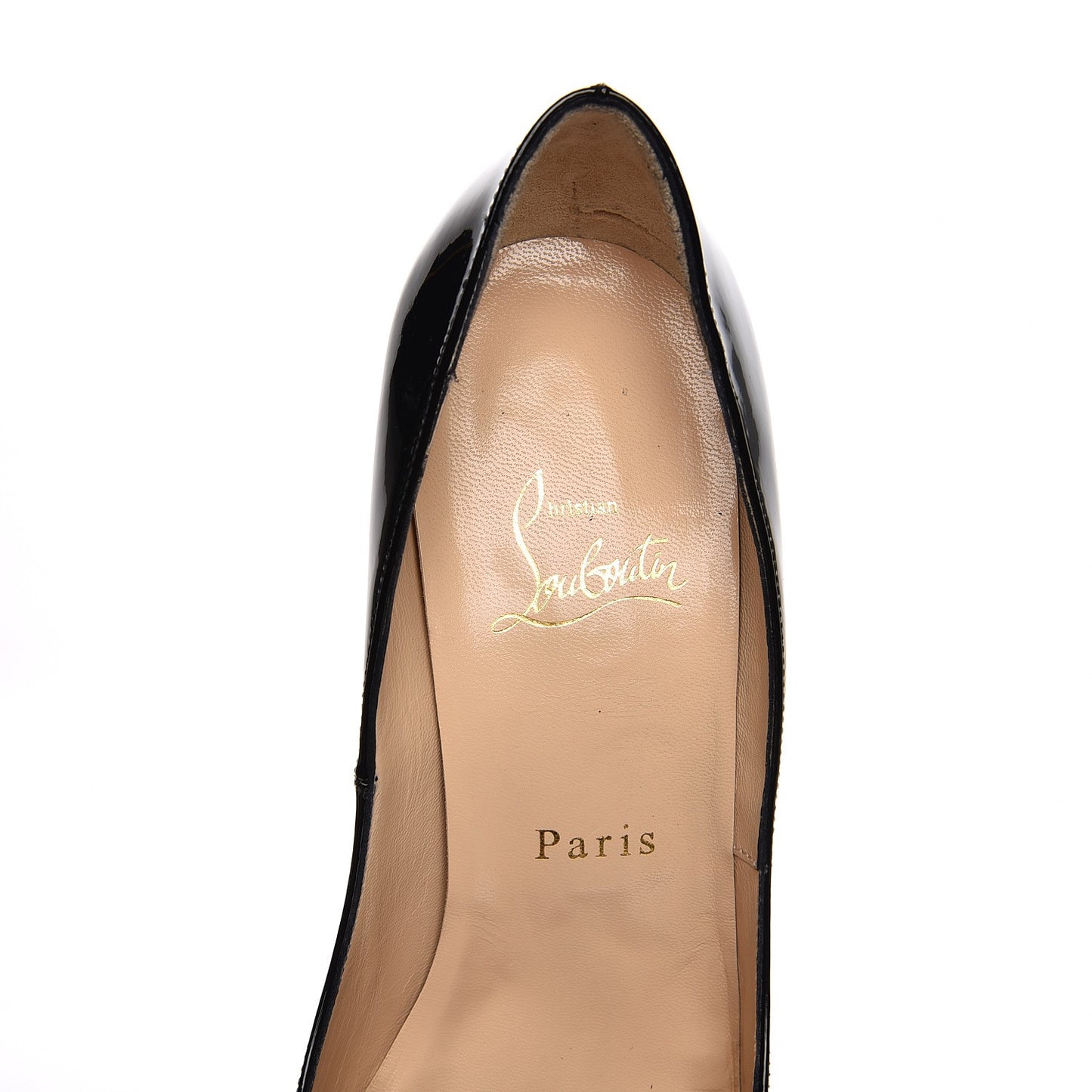 Patent Lady Peep 150 Pumps 39 Black Red