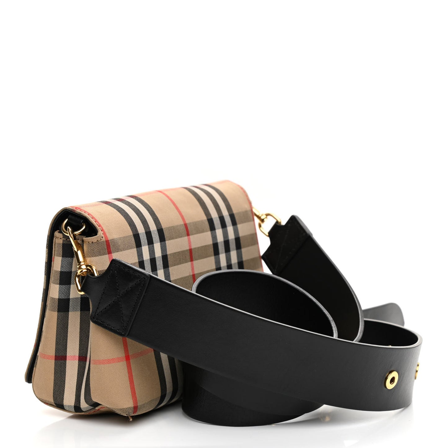 Vintage Check Hackberry Crossbody Bag Archive Beige Black