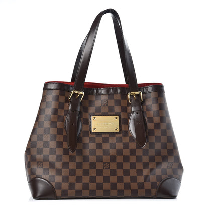 Louis Vuitton Damier Ebene Hampstead MM 1 of 8