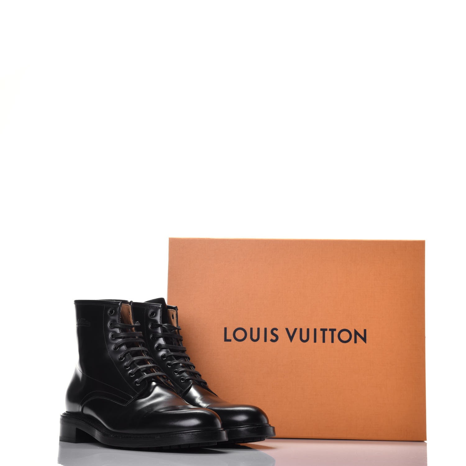 Louis Vuitton Calfskin Voltaire Ankle Boots 9 Black 8 of 8