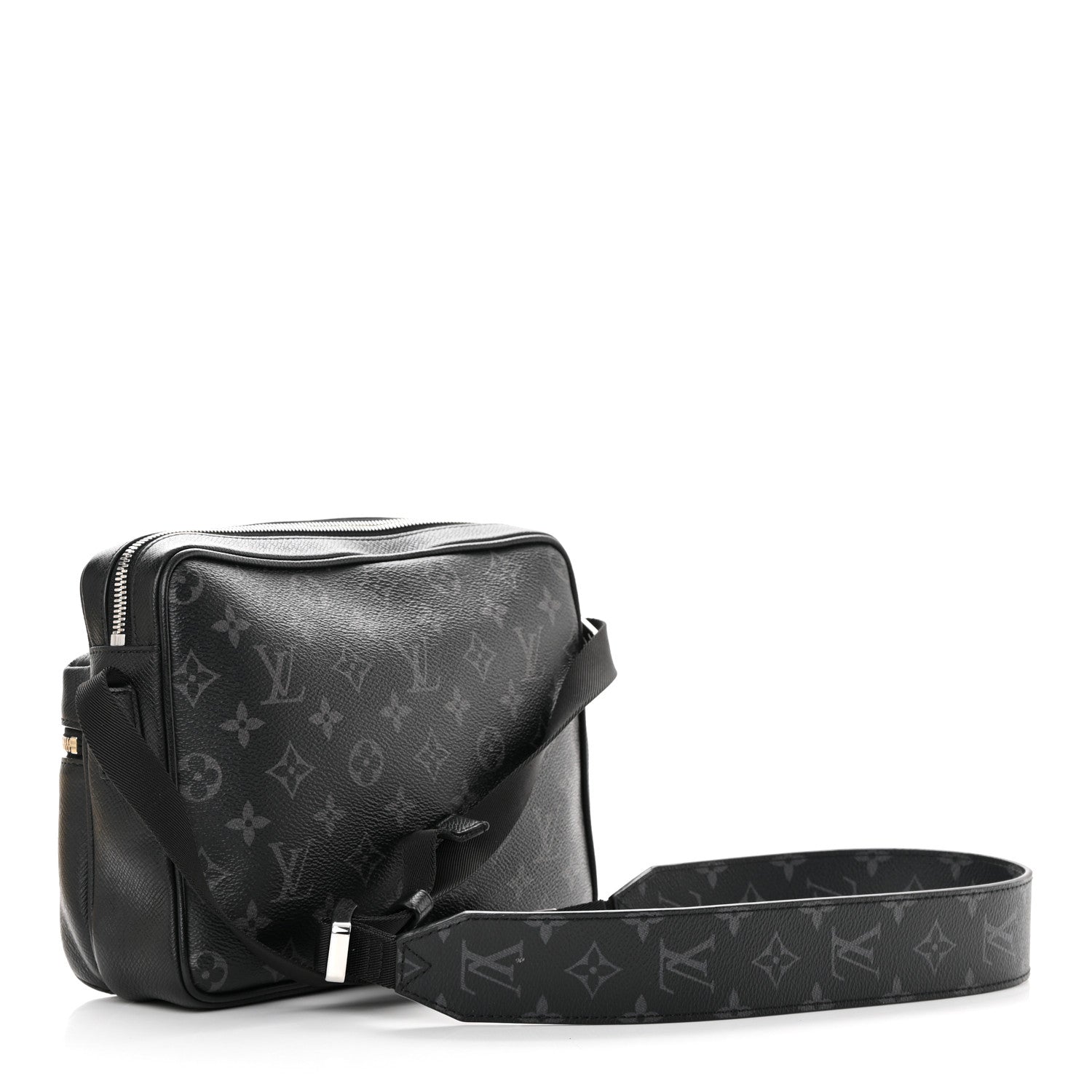 Louis Vuitton Taiga Monogram Eclipse Outdoor Messenger Black 3 of 11