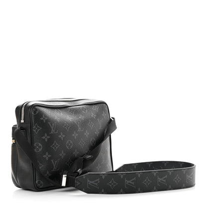 Louis Vuitton Taiga Monogram Eclipse Outdoor Messenger Black 3 of 11