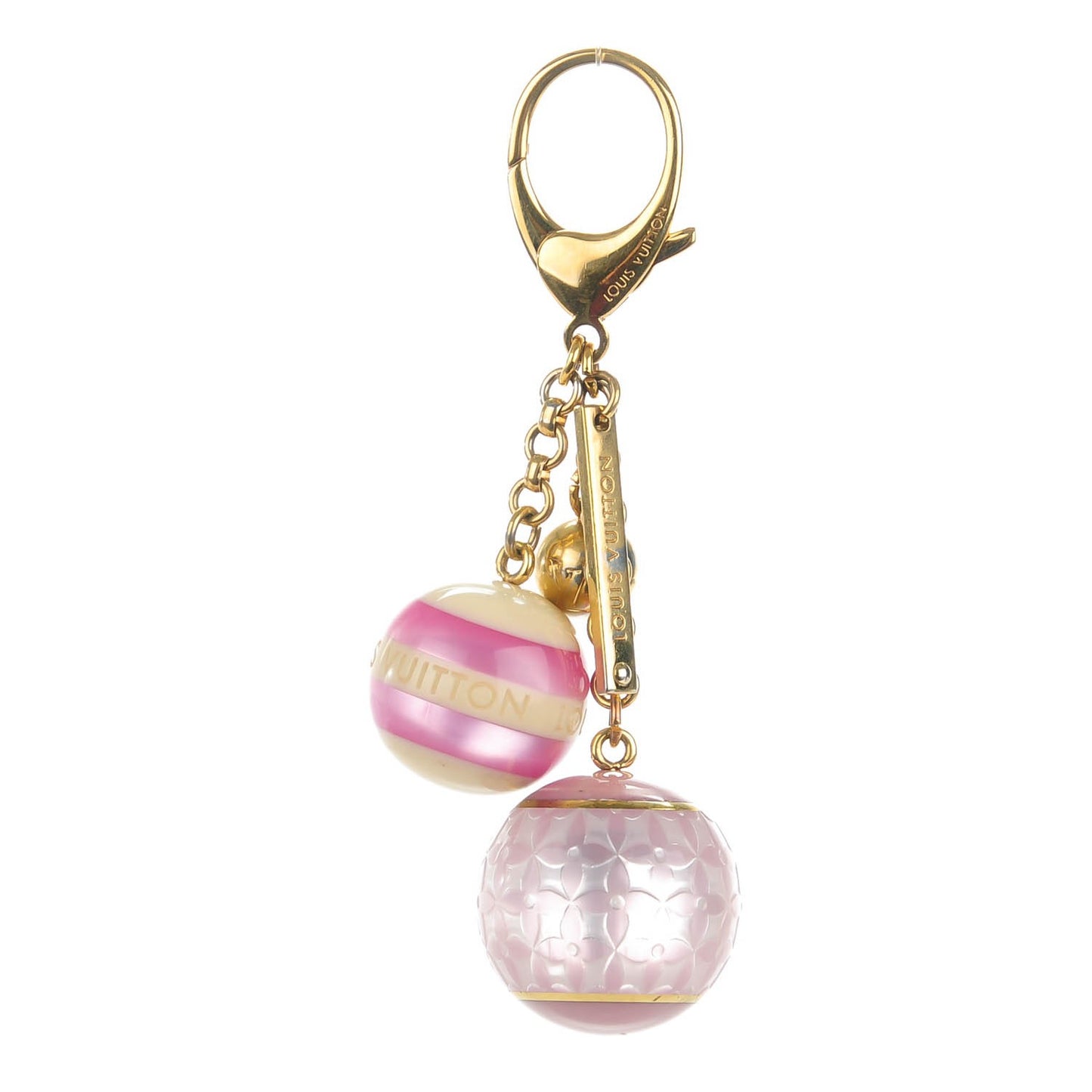 Mini Lin Croisette Bag Charm Violet