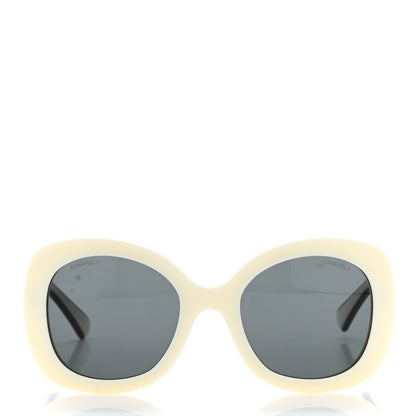 Chanel Acetate Sunglasses 71414A White 2 of 8