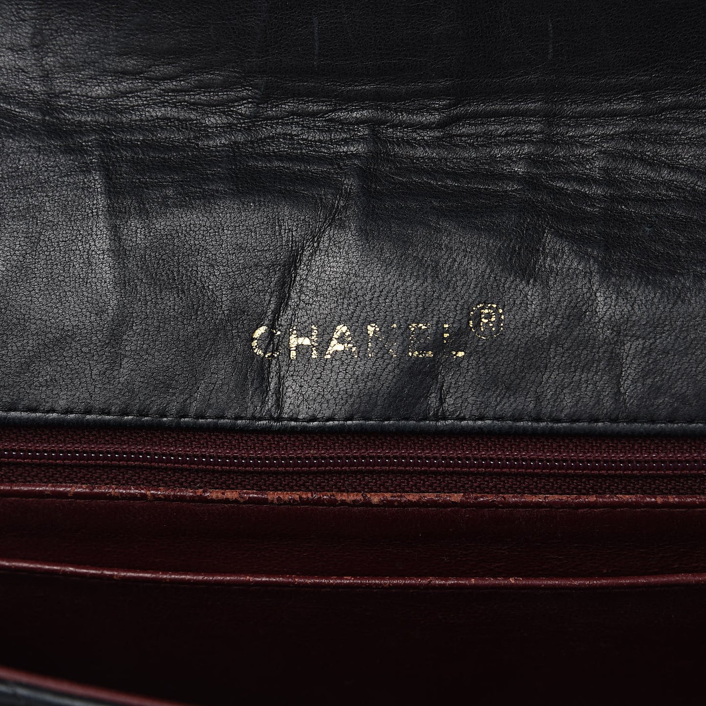 Lambskin Quilted Small Single Flap Black