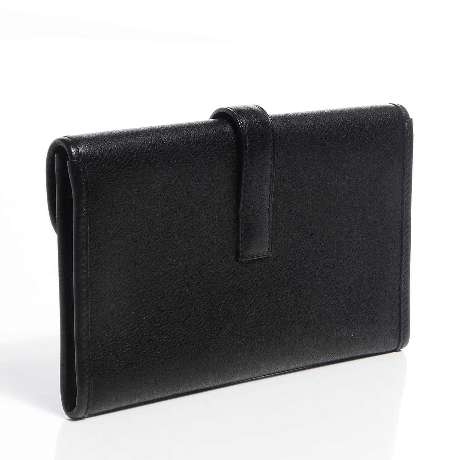 Hermes Evergrain Mini Jige Clutch Black 3 of 8