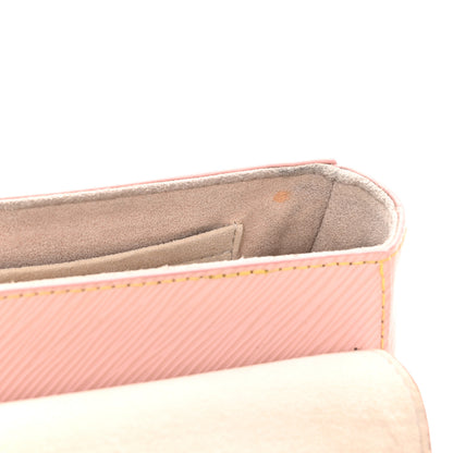 Louis Vuitton Epi Twist Shoulder Bag MM Rose Ballerine 14 of 17