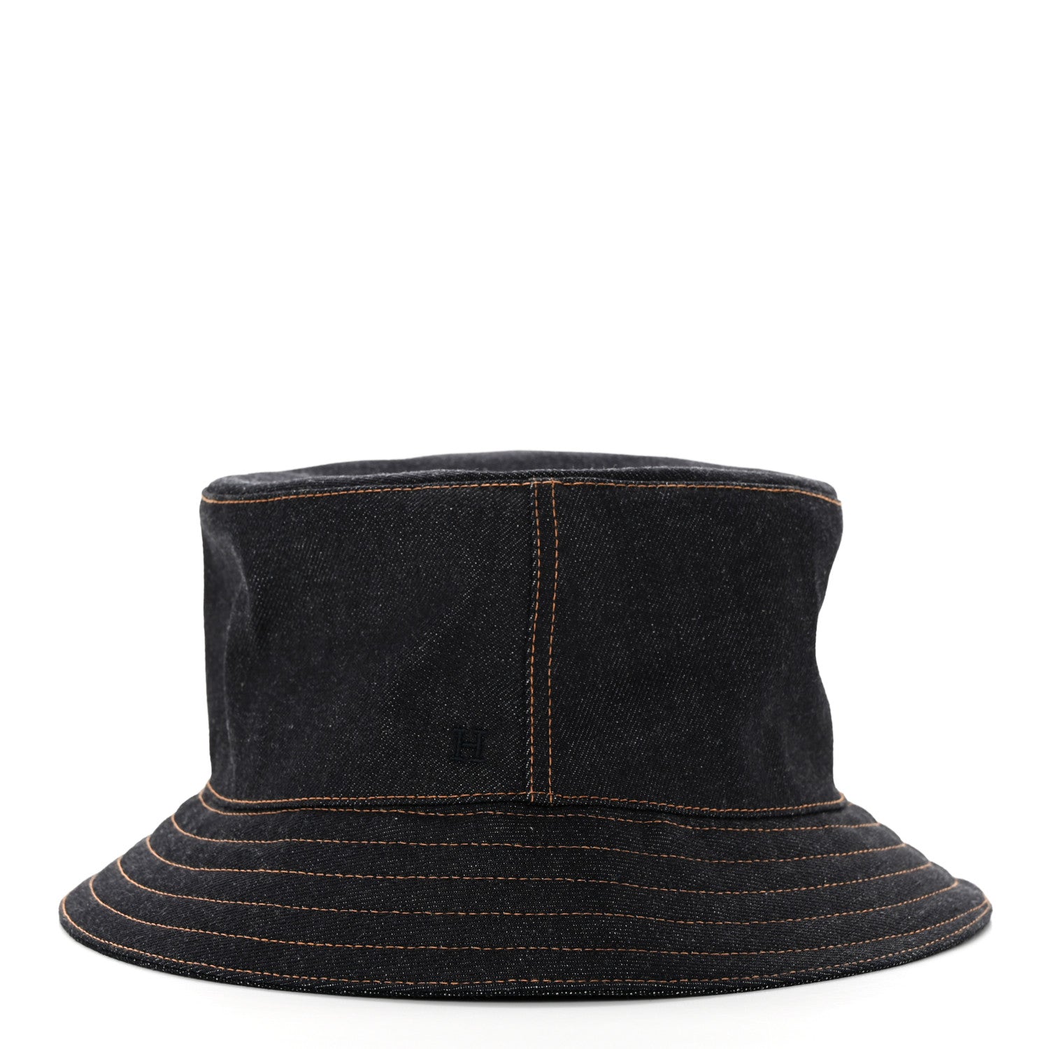 Hermes Denim Fred Bucket Hat 60 Indigo 5 of 10