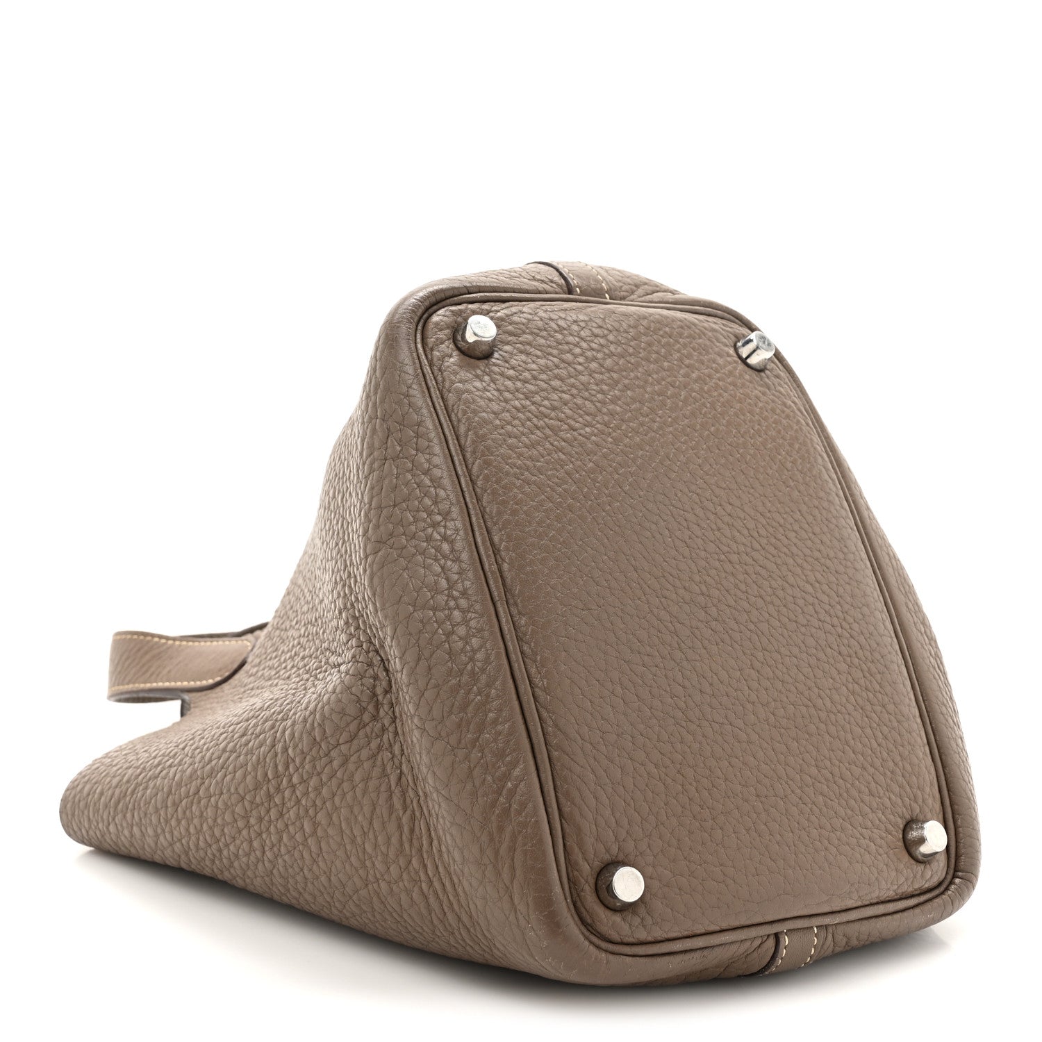 Hermes Taurillon Clemence Picotin Lock 18 PM Etoupe 4 of 16