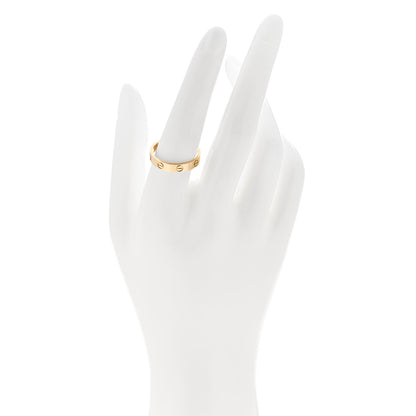 Cartier 18K Yellow Gold 3.5mm LOVE Wedding Band Ring 57 8 2 of 5