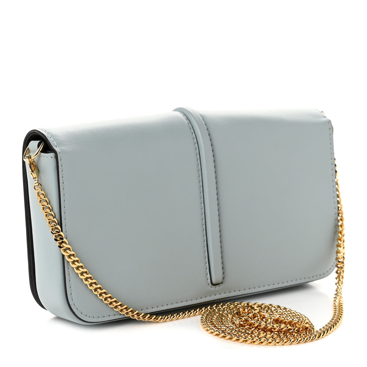 Fendi Vitello Grace Matte Fendigraphy Wallet on Chain Anice 4 of 10