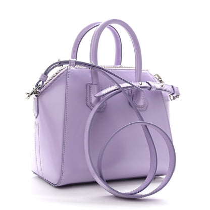 Givenchy Shiny Lord Calfskin Mini Antigona Lilac 3 of 9
