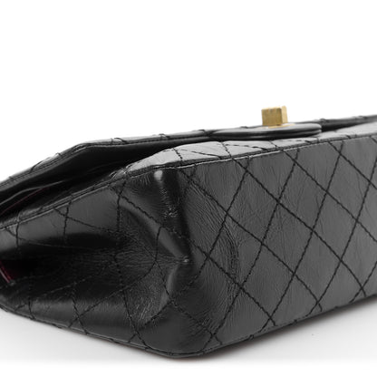 Chanel Aged Calfskin Quilted 2.55 Reissue 225 Flap Black 9 of 10