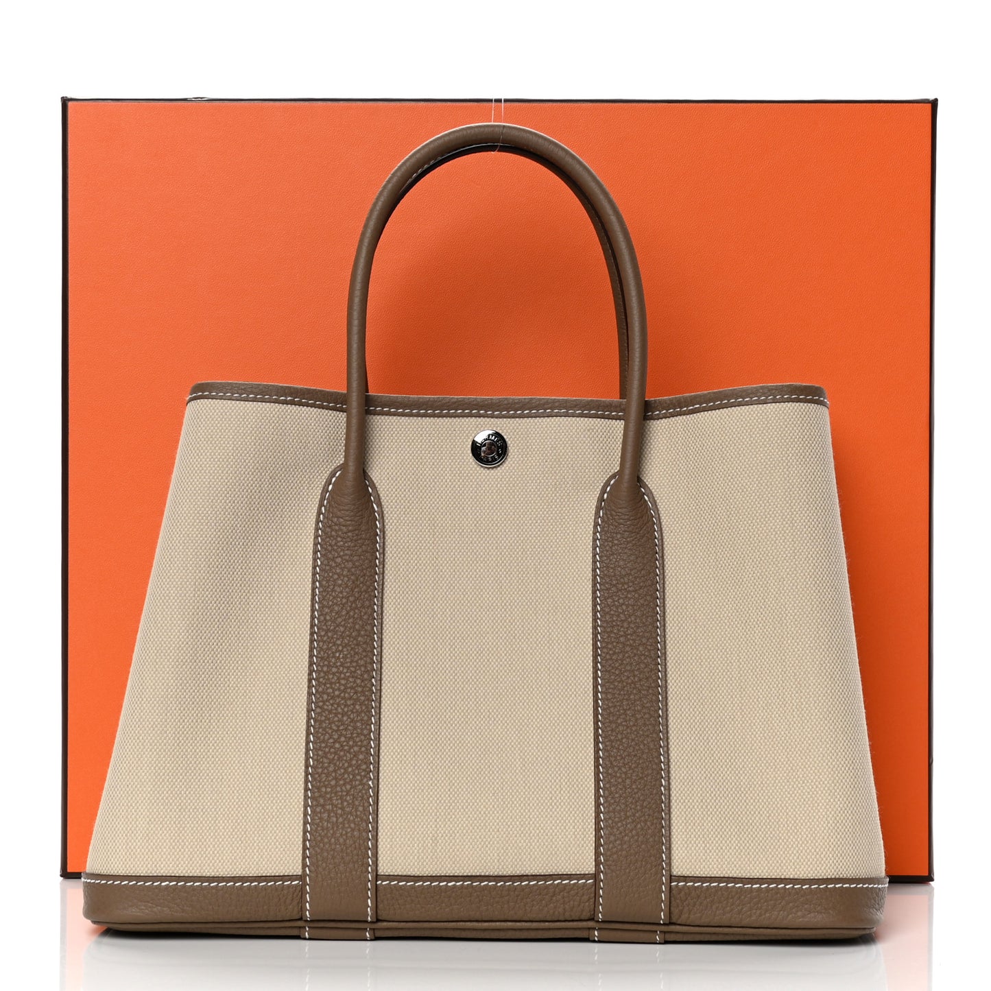 Twill D Negonda Garden Party 36 MM Tote Beton Etoupe
