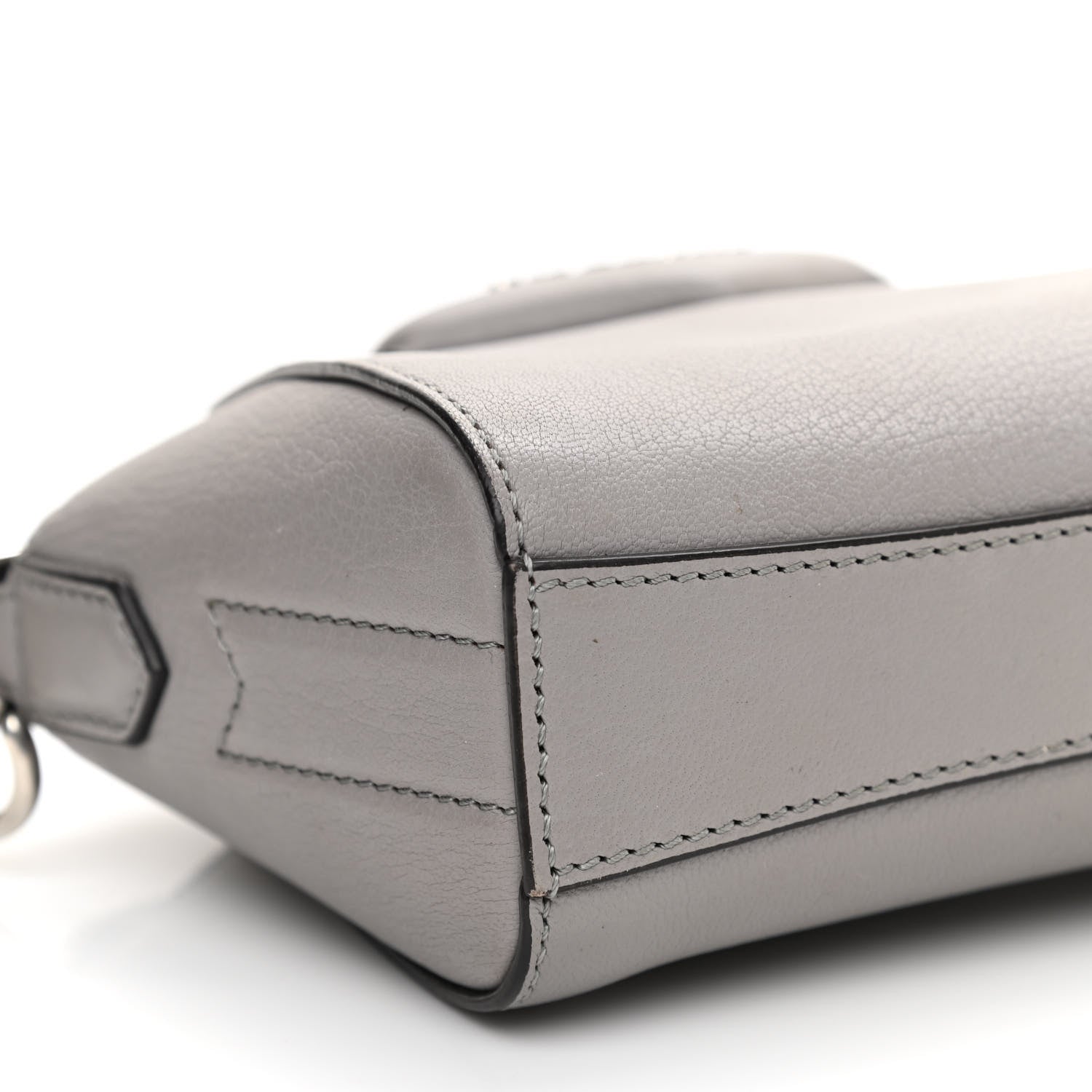 Givenchy Sugar Goatskin Nano Antigona Pearl Grey 7 of 9