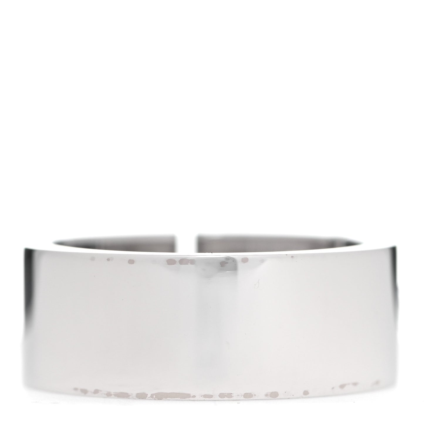 18K White Gold Diamond Maillon Panthere Ring 53 6.5