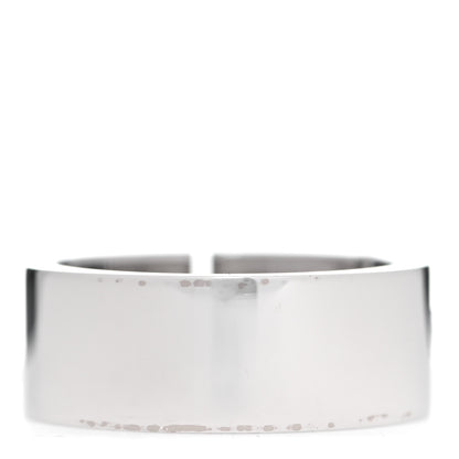 Cartier 18K White Gold Diamond Maillon Panthere Ring 53 6.5 3 of 6