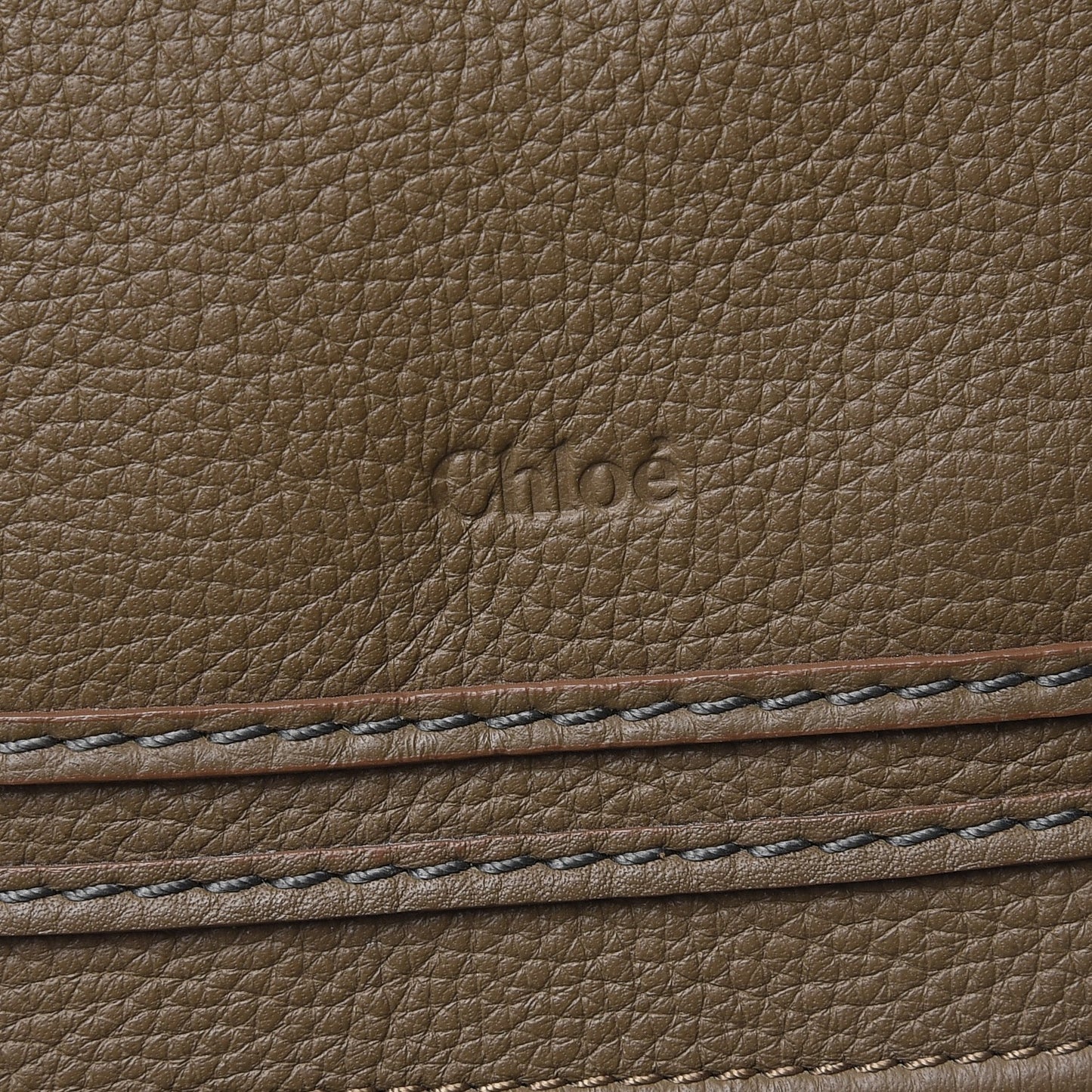 Calfskin Large Marcie Satchel Anchor Grey