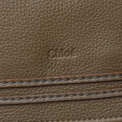 Chloe Calfskin Large Marcie Satchel Anchor Grey 9 of 9