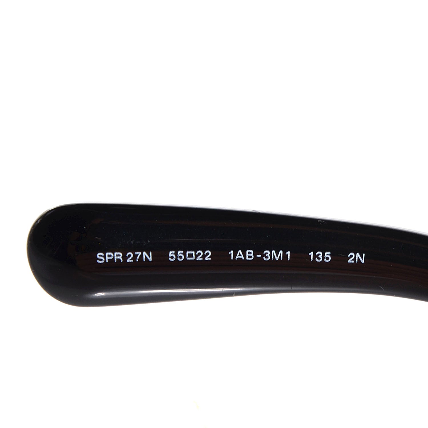 Prada Baroque Sunglasses SPR 27N Black 4 of 5