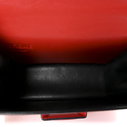 Loewe Calfskin Small Barcelona Shoulder Bag Red 5 of 11